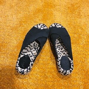 Free People Suede/straw slides Size 8/38